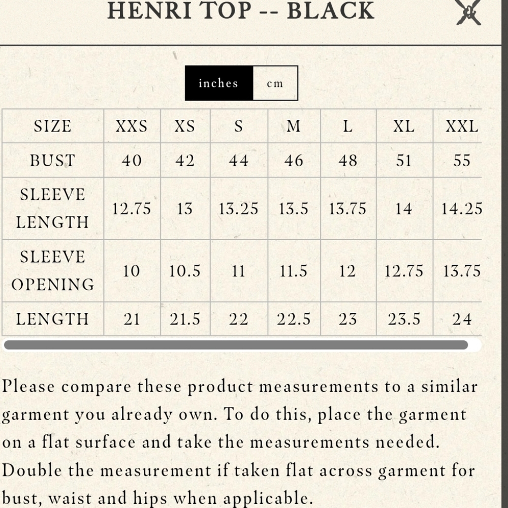 NWT Doen Henri Top Black Small - Picture 4 of 5